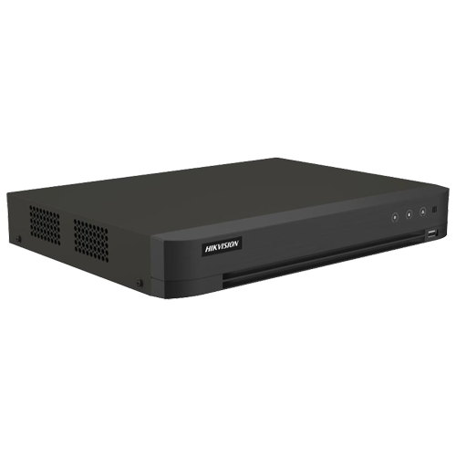 DVR AcuSense 16 ch., 5MP + 8 ch. IP 6MP, Alarma I/O, VCA – HIKVISION iDS-7216HQHI-M1-XT(16A+4/1ALM)