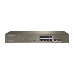 Switch 8 x RJ45 Gigabit, PoE, 1 x RJ45 Gigabit, 1 x SFP Gigabit, 1U, L3 Management – IP-COM G5310P-8-150W