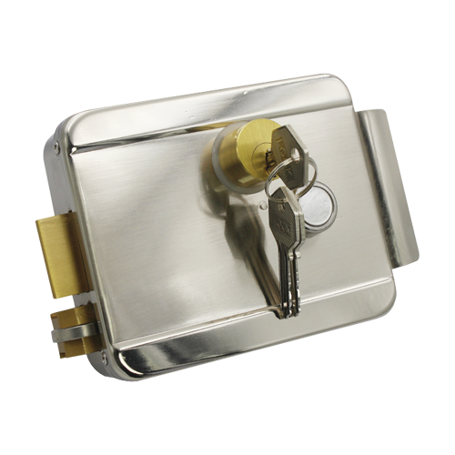 Yala electromagnetica pentru interior, aplicata aparent, cu memorie mecanica, 12 Vcc, CSL-05