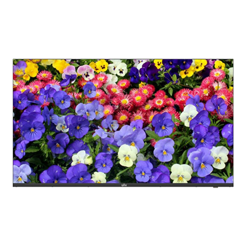 Monitor ultra-slim LED, 4K UHD, 43”, 2xHDMI, 2xDP, Audio 2x10W – UNV MW3243-F-V2