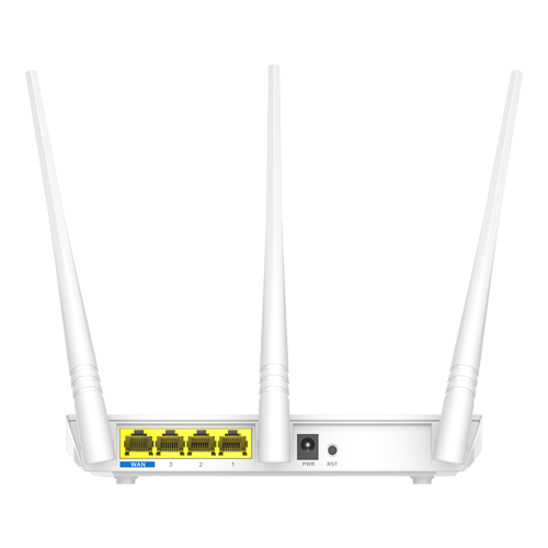 Router Wi-Fi 4, 2.4Ghz – 300Mbps, 3x5dBi, 4x 10/100 Mbps – TENDA TND-F3-V30