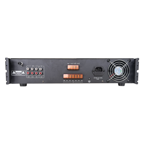 Amplificator Analog, 240W, 6 zone, 2xAUX, EMC IN, 2xMic, Bluetooth, USB, SD Card, MP3 – HIKVISION DS-QAE0A240G1-VB6