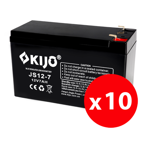 Cutie 10 acumulatori JS12-7 – KIJO JS12-7-BAX
