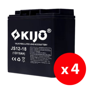 Cutie 4 acumulatori JS12-18 – KIJO JS12-18-BAX