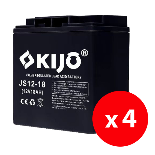 Cutie 4 acumulatori JS12-18 – KIJO JS12-18-BAX