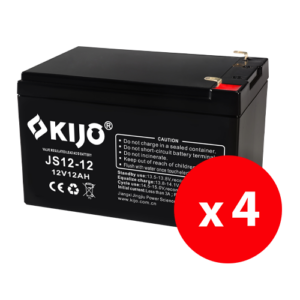 Cutie 4 acumulatori JS12-12 – KIJO JS12-12-BAX