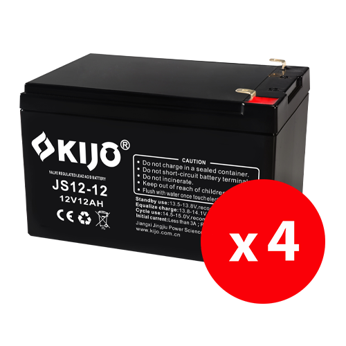Cutie 4 acumulatori JS12-12 – KIJO JS12-12-BAX