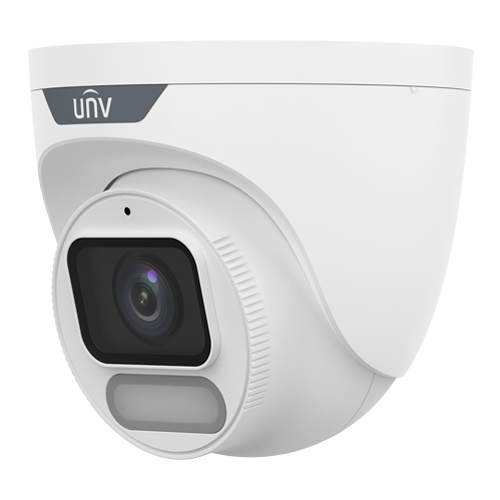 Camera IP 4MP, Wise-ISP, ColorHunter, lentila 2.8mm, WL 30m, Mic, color 24/7 – UNV IPC3624LE-ADF28K-WP