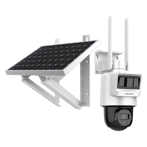 Camera PT IP 4G LTE, 2MP, 2.8mm, IR 30m, PIR+Radar, Panou solar + Acumulator lithium 50.76Wh – HIKVISION DS-2DE2C200IWG-K-4G-C05S10-2.8mm