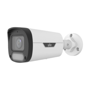 Camera IP Wise-ISP 4MP, tip bullet, lentila 2.8mm, WL 30m, Mic, Color 24/7 – UNV IPC2314LE-ADF28KM-WP