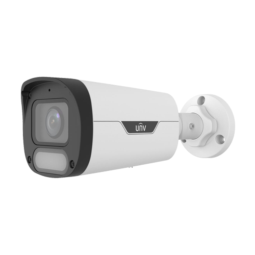 Camera IP Wise-ISP 4MP, tip Bullet, lentila 4mm, WL 30m, Mic, Color 24/7 – UNV IPC2314LE-ADF40KM-WP