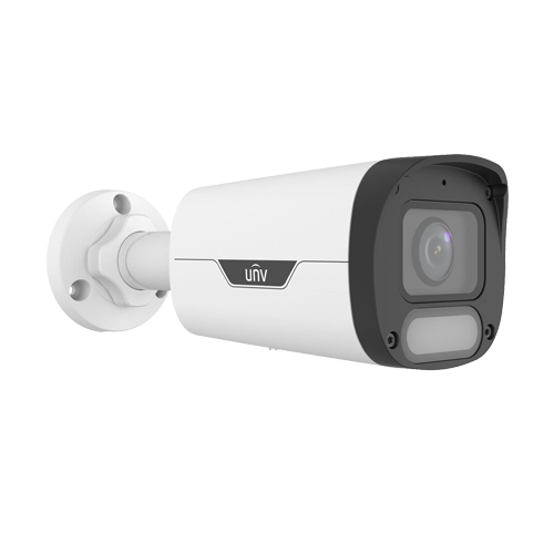 Camera IP Wise-ISP 4MP, tip Bullet, lentila 4mm, WL 30m, Mic, Color 24/7 – UNV IPC2314LE-ADF40KM-WP
