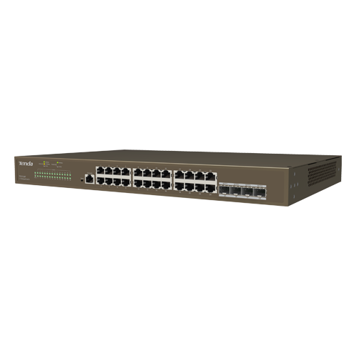 Switch 24 x RJ45 Gigabit, 4 x SFP Gigabit, Management – TENDA TND-TEG5328F