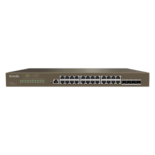 Switch 24 x RJ45 Gigabit, 4 x SFP Gigabit, Management – TENDA TND-TEG5328F