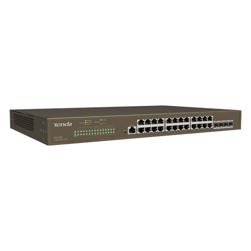 Switch 24 x RJ45 Gigabit, 4 x SFP Gigabit, Management – TENDA TND-TEG5328F