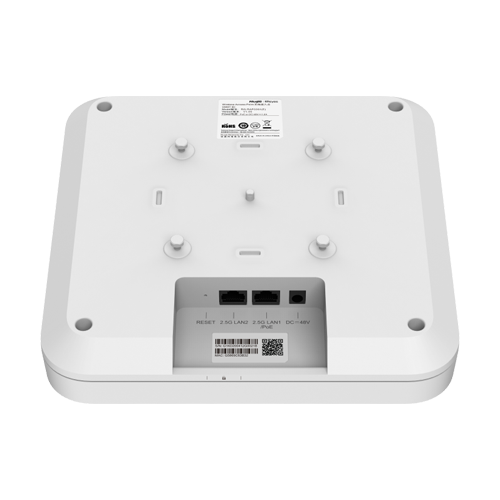 Access Point Wireless AX6000 Dual-Band, Wi-Fi 6, 2x RJ45 2.5G, PoE IN, Cloud Management – Ruijie RG-RAP2260(H)