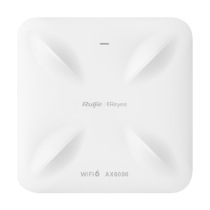 Access Point Wireless AX6000 Dual-Band, Wi-Fi 6, 2x RJ45 2.5G, PoE IN, Cloud Management – Ruijie RG-RAP2260(H)