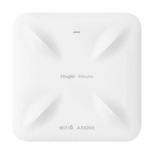 Access Point Wireless AX6000 Dual-Band, Wi-Fi 6, 2x RJ45 2.5G, PoE IN, Cloud Management – Ruijie RG-RAP2260(H)