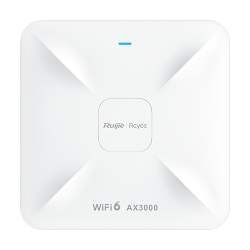 Access Point Wireless AX3000 Dual-Band, Wi-Fi 6, 1x RJ45 2.5G, 1x RJ45 1G, PoE IN, Cloud Management – Ruijie RG-RAP2260