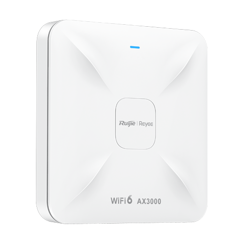 Access Point Wireless AX3000 Dual-Band, Wi-Fi 6, 1x RJ45 2.5G, 1x RJ45 1G, PoE IN, Cloud Management – Ruijie RG-RAP2260