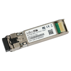 Modul SFP28, 25G, SM, Duplex LC, 10km, 1310nm – MikroTik XS+31LC10D
