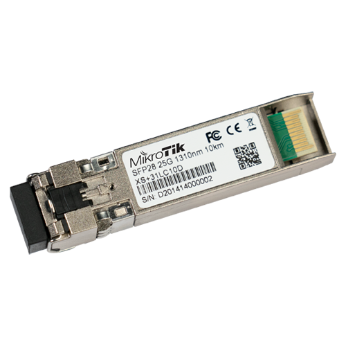 Modul SFP28, 25G, SM, Duplex LC, 10km, 1310nm – MikroTik XS+31LC10D