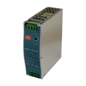 Sursa de alimentare in comutatie, 48V/2.5A, 120W, sina DIN – MEAN WELL EDR-120-48