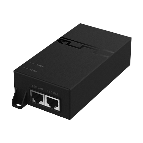 Injector 1 x RJ45 2.5G PoE++, 56V, 60W – Ruijie RG-POE-50-60W-MG