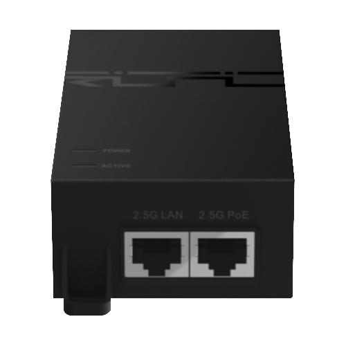 Injector 1 x RJ45 2.5G PoE++, 56V, 60W – Ruijie RG-POE-50-60W-MG