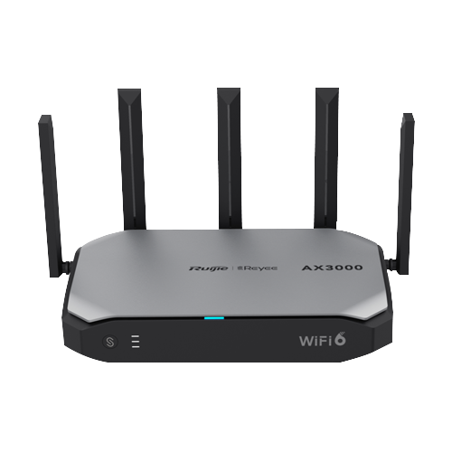 Router Wi-Fi 6, AX3000 Dual Band, 5 x RJ45 1G, Multi-WAN, Cloud Management – Ruijie Reyee RG-EG105GW-X