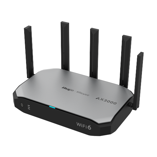 Router Wi-Fi 6, AX3000 Dual Band, 5 x RJ45 1G, Multi-WAN, Cloud Management – Ruijie Reyee RG-EG105GW-X