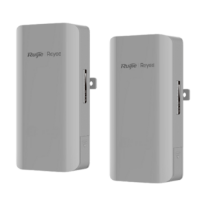 Kit 2 x Bridge wireless 5GHz, 867Mbps, 10 dBi, 1 km, PoE IN, Cloud Management – Ruijie RG-EST310(V2)