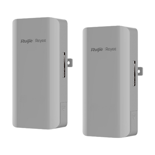 Kit 2 x Bridge wireless 5GHz, 867Mbps, 10 dBi, 1 km, PoE IN, Cloud Management – Ruijie RG-EST310(V2)