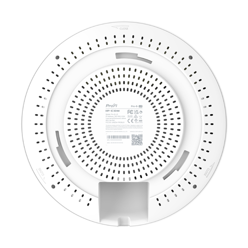 Access Point DualBand Wi-Fi 6 2.4/5GHz, 574+2402 Mbps, 4x4dBi, PoE – IP-COM PRO-6-LR