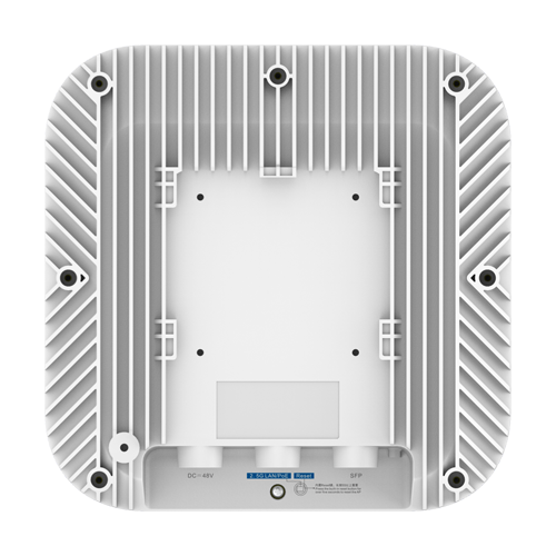 AP 2.4/5GHz AX6000, Wi-Fi 6, 10dBi, 1xRJ45 2.5G, 1xSFP 1G, PoE IN, IP68, Cloud Management – Ruijie RG-RAP6260(H)-D