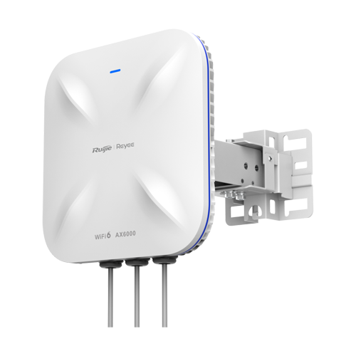 AP 2.4/5GHz AX6000, Wi-Fi 6, 10dBi, 1xRJ45 2.5G, 1xSFP 1G, PoE IN, IP68, Cloud Management – Ruijie RG-RAP6260(H)-D