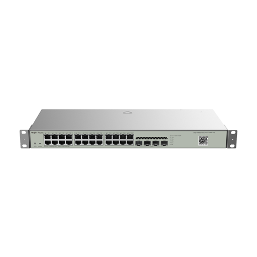 Switch L2, 24 x RJ45 1G, 4 x SFP 1G, Cloud Management – Ruijie Reyee RG-NBS3100-24GT4SFP-V2