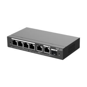 Switch L2, 4 x RJ45 1G PoE, 1 x RJ45 1G, 1 x combo SFP/RJ45 1G, Cloud Management – Ruijie Reyee RG-ES206GS-P