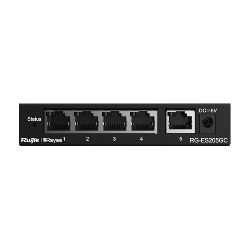 Switch L2, 5 x RJ45 1G, Cloud Management – Ruijie Reyee RG-ES205GC