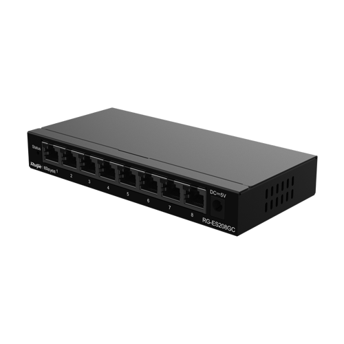 Switch L2, 8 x RJ45 1G, Cloud Management – Ruijie Reyee RG-ES208GC