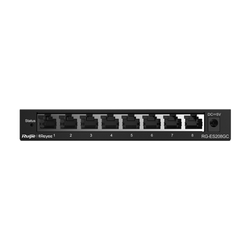 Switch L2, 8 x RJ45 1G, Cloud Management – Ruijie Reyee RG-ES208GC