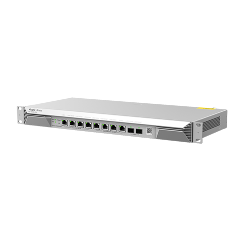 Router Business 2 x SFP+ 10Gbps, 4 x RJ45 2.5 Gbps, 4 x RJ45 1 Gbps, 1500 clienti, Cloud Management – Ruijie RG-EG1510XS