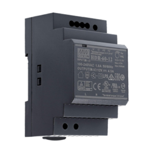 Sursa de alimentare in comutatie, 12V / 4.5A, sina DIN – MEAN WELL HDR-60-12