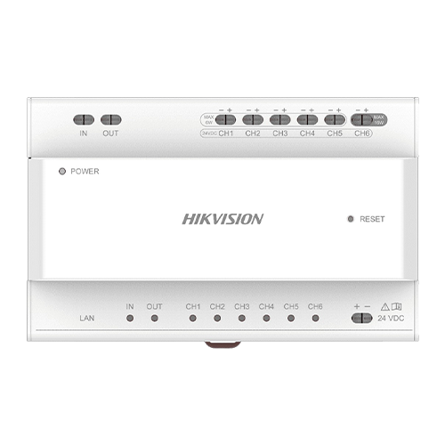 Distribuitor Video/Audio 2 fire pentru 6 posturi – HIKVISION DS-KAD706Y