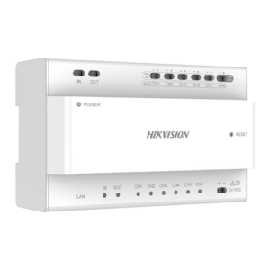 Distribuitor Video/Audio 2 fire pentru 6 posturi – HIKVISION DS-KAD706Y