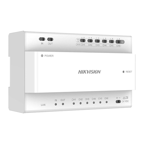 Distribuitor Video/Audio 2 fire pentru 6 posturi – HIKVISION DS-KAD706Y