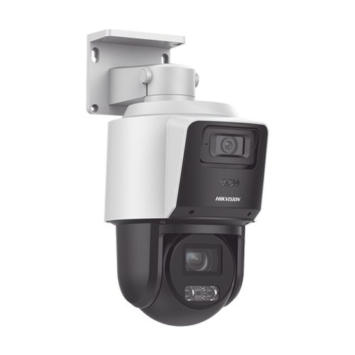 Camera IP PTZ TandemVu, 4MP dual, zoom optic 4X, IR 40m & WL 30m – HIKVISION DS-2SE3C404MWG-E14-2.8mm