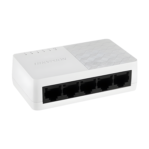 Switch L2, 5 x RJ45 10/100 Mbps, Unmanaged – HIKVISION DS-3E0105D-O