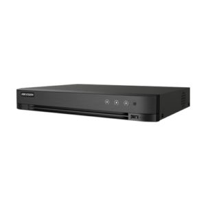 DVR AcuSense, 4 ch analog max. 4K+ 4 ch IP max. 4K, Alarma I/O – HIKVISION iDS-7204HTHI-M1-S(4A+4/1ALM)
