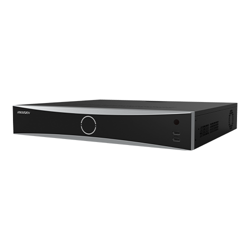 NVR 4K, AcuSense, total 32 canale max. 12MP, 16 porturi PoE, Alarma, 1.5U – HIKVISION DS-7732NXI-K4-16P(Alarm16+9)